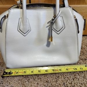 Rebecca Minkoff gently used white leather satchel